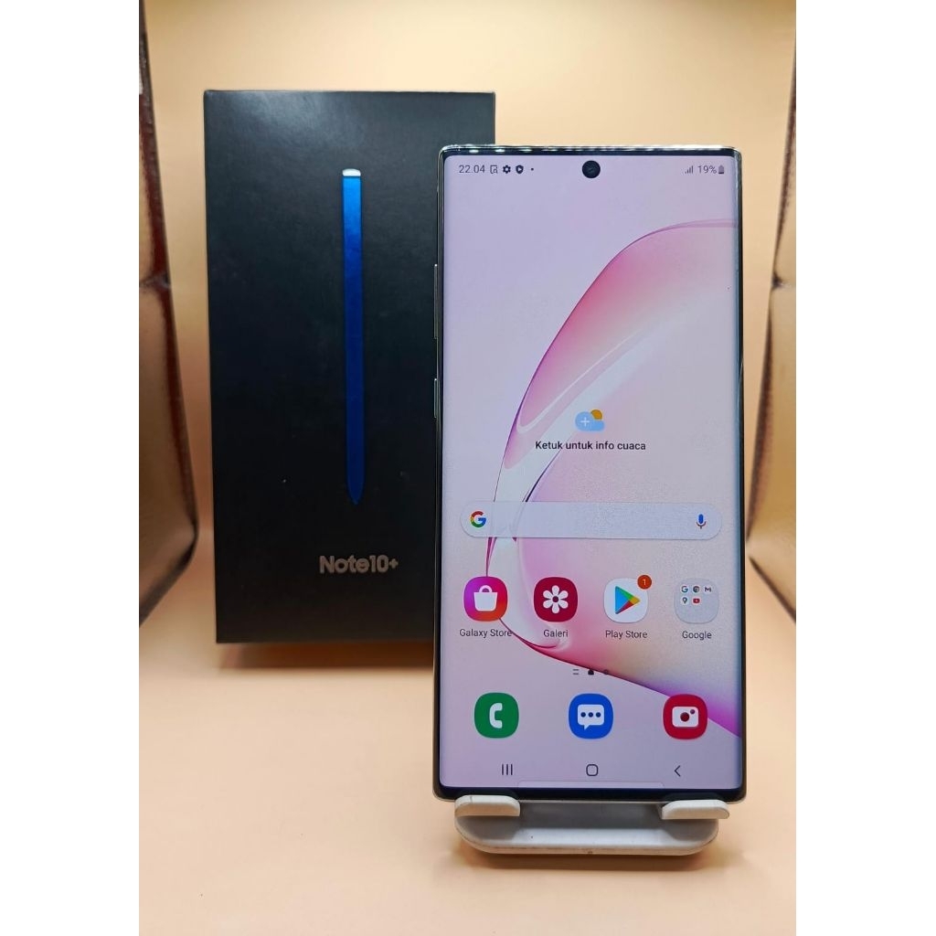 JUAL BU SAMSUNG GALAXY NOTE 10+ 5G RAM 12/256 GB ORIGINAL SEIN NORMAL