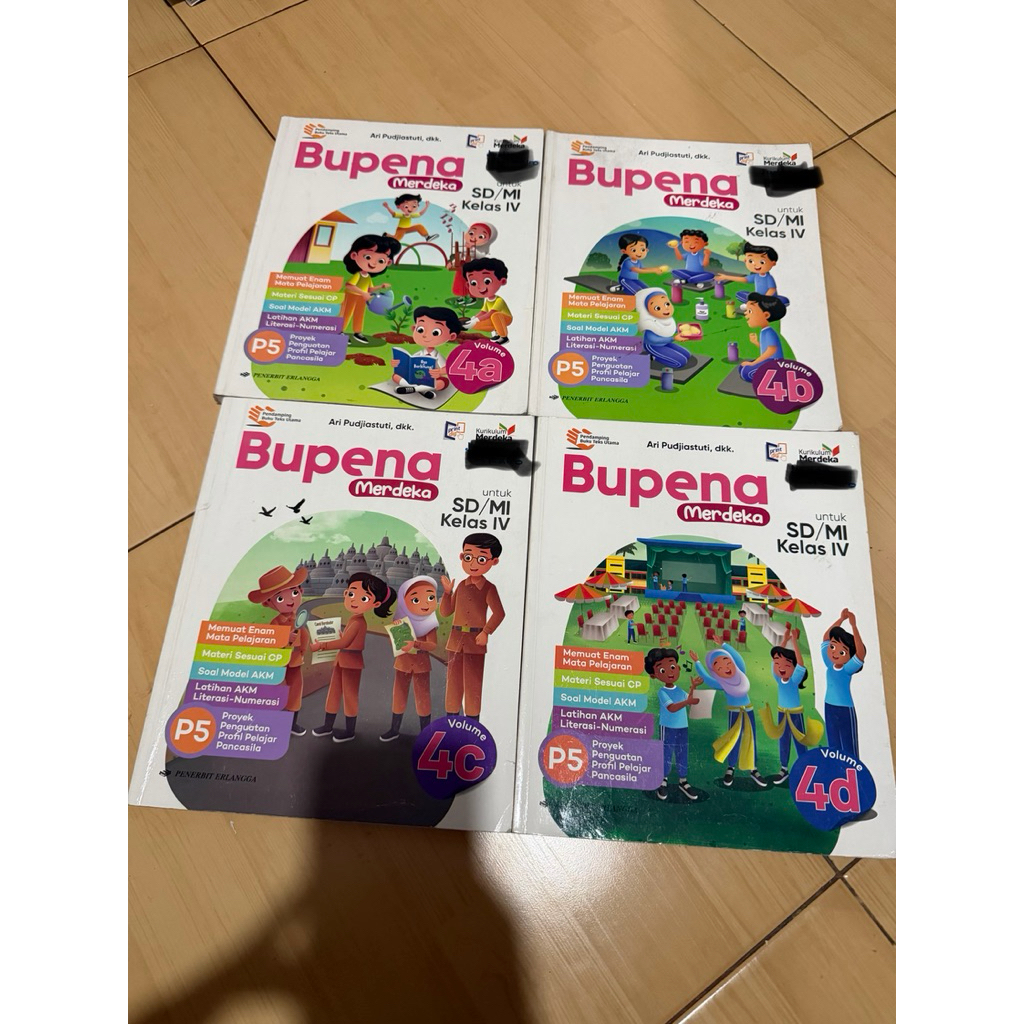 Buku Bupena Kelas 4 SD ori bekas