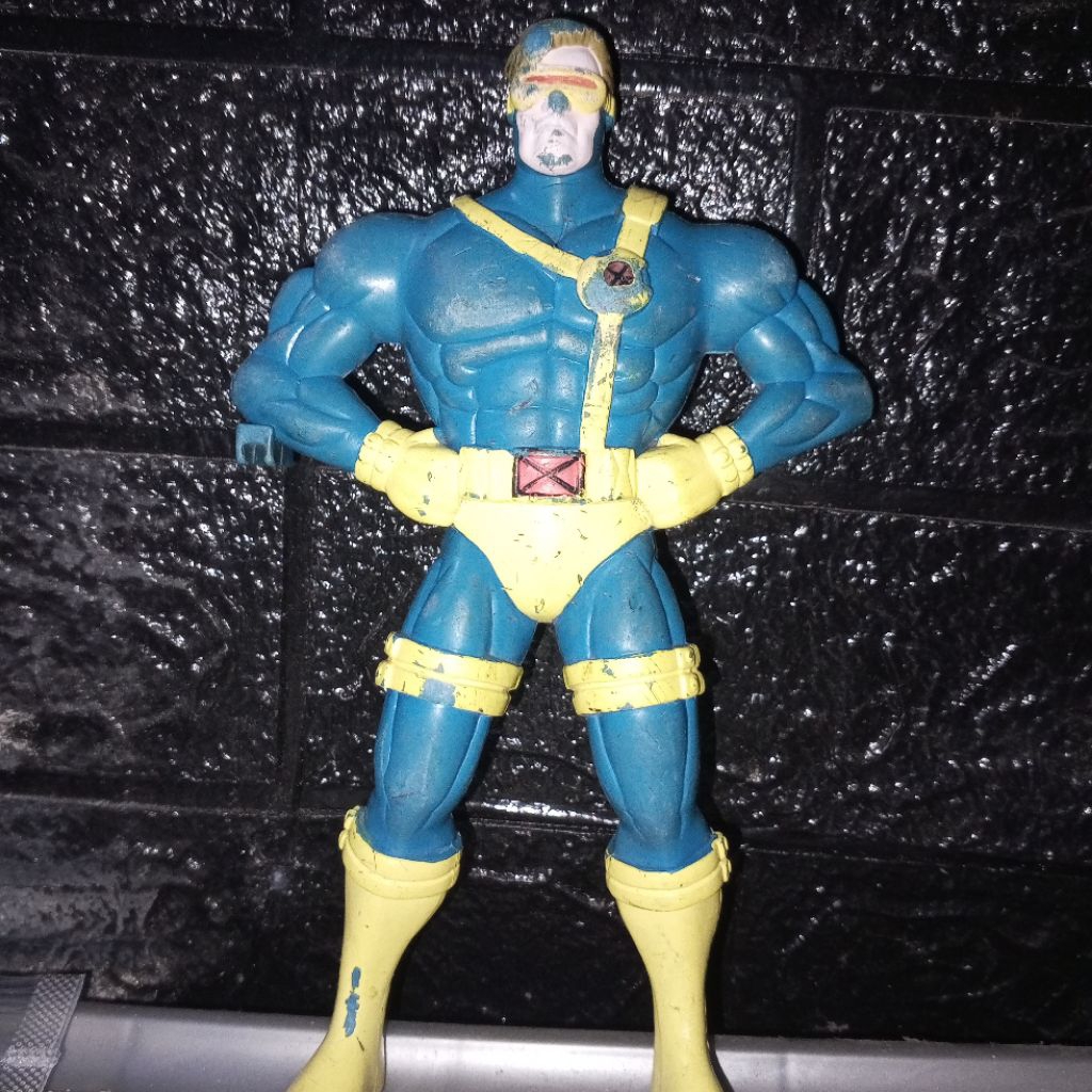 [MINUS] Action Figure Cyclops X-Men Marvel Vintage - Pajangan Preloved Murah