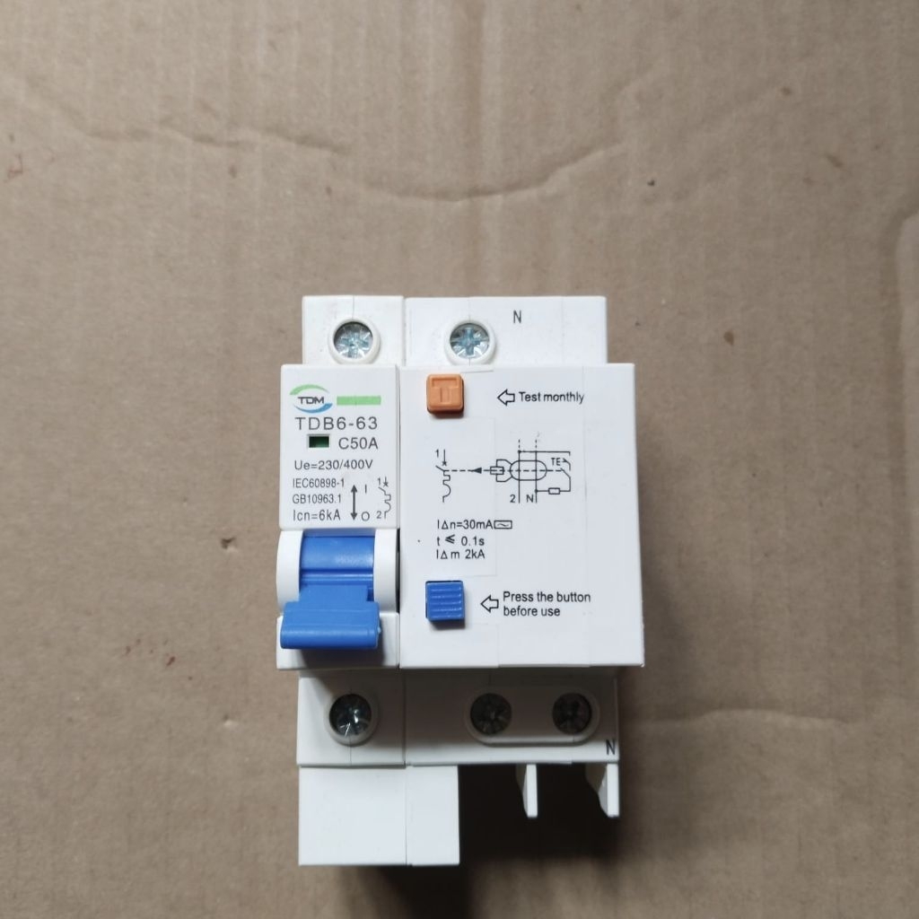 ELCB TDM TDB86-63 C50A ORIGINAL