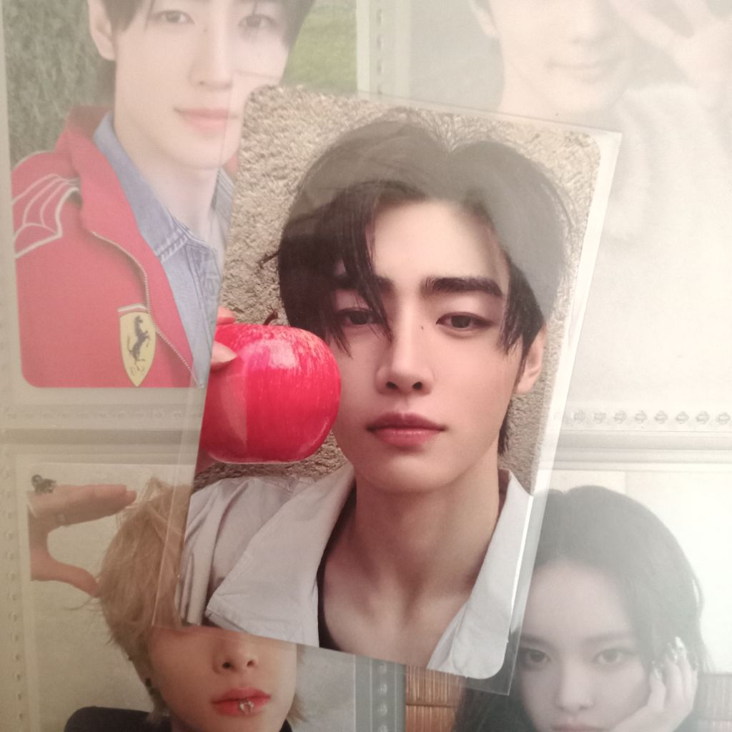 Photocard Sunghoon official (BOOKED) ENHYPEN Fugitives apel ver PC Hoon fugi