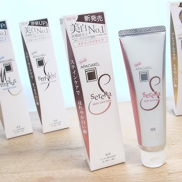 Apagard Stain Care memutihkan noda rokok atau kopi Smokin / Serena Toothpaste Jepang