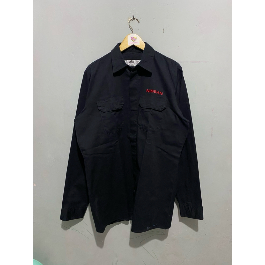 kemeja workshirt Red kap Nissan