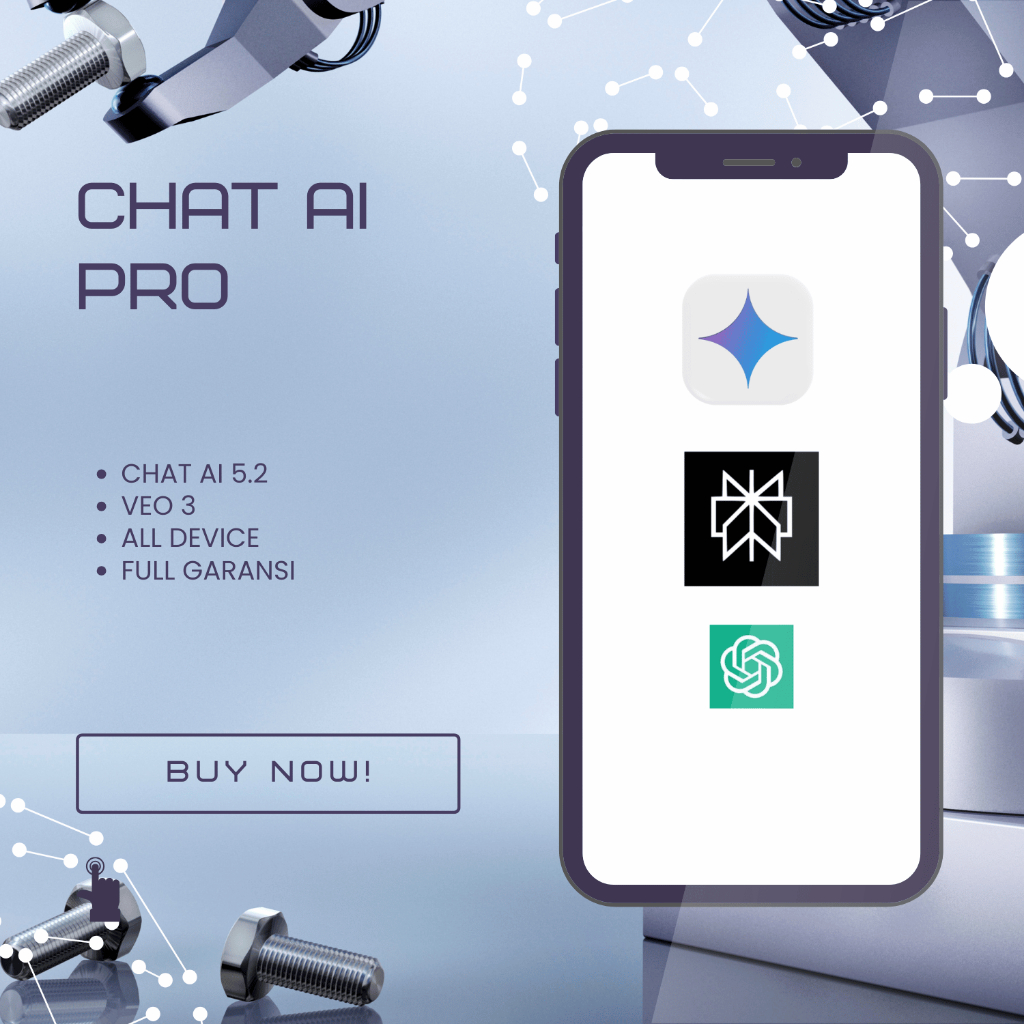 Chat AI Premium Pro Bulanan Termurah Bulanan