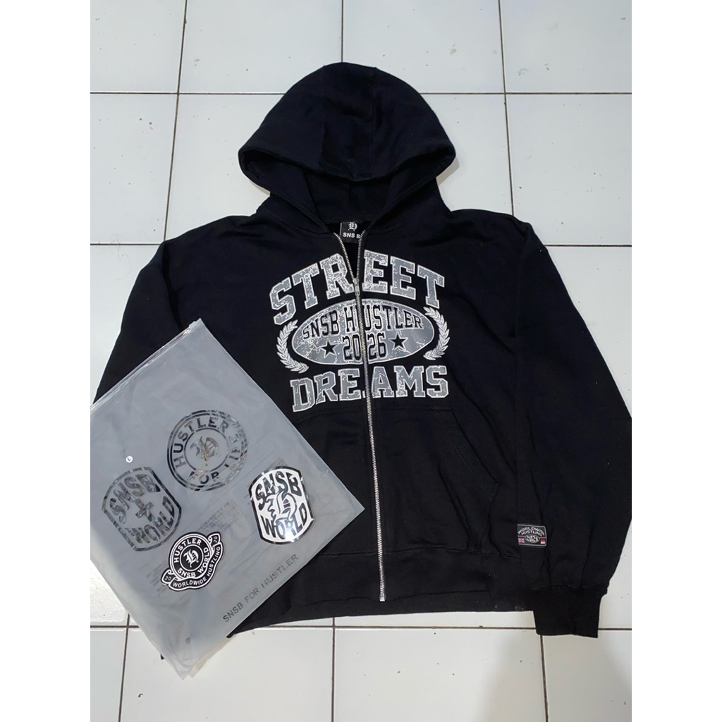 Hoodie snsb x hustle