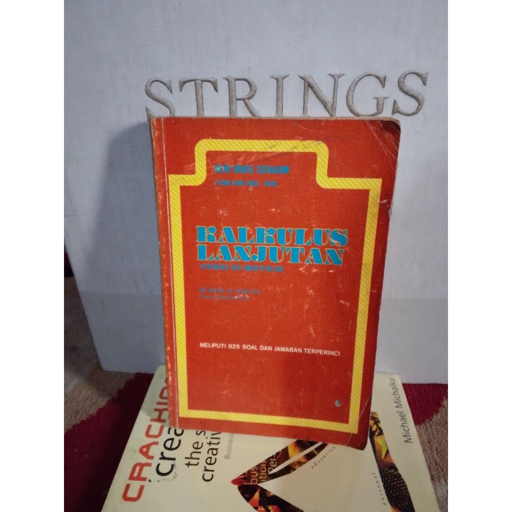 ORIGINAL SERI BUKU SCHAUM TEORI DAN SOAL-SOAL KALKULUS LANJUTAN