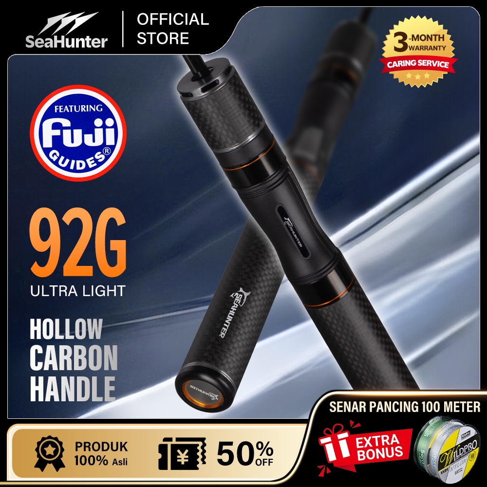 [OFFICIAL] SeaHunter Black Arrow Joran Pancing, FUJI O Joran BC Casting/Spinning 1.5M/1.68/1.8 80G B