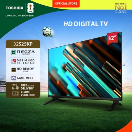 Toshiba LED Digital TV HD 32" 32S25KP 32 inc LED TV TOSHIBA