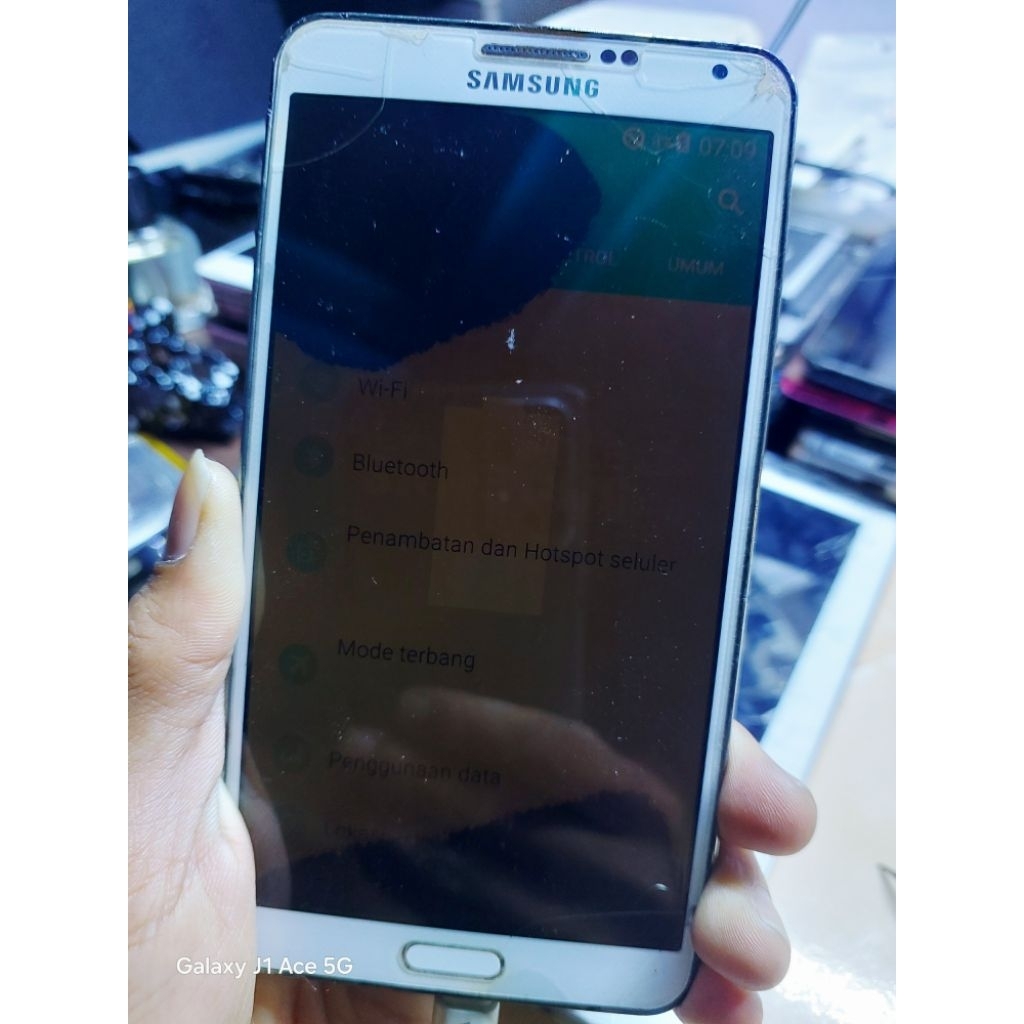 Unit Samsung Note 3 Sein Minus LCD+Batrai N900