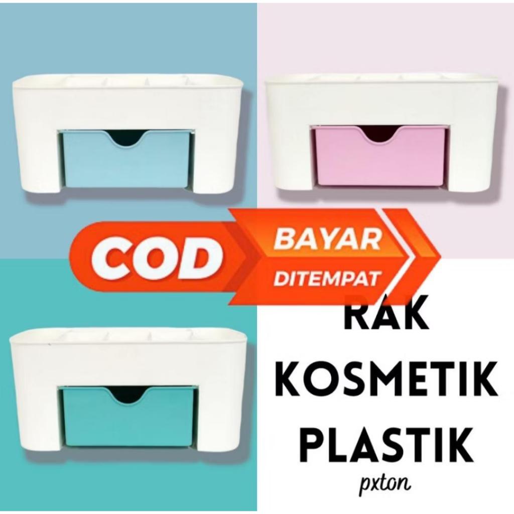 Rak Kosmetik Plastik / Rak Makeup Plastik / Rak Kosmetik Laci / Rak Kosmetik / Organizer Make Up