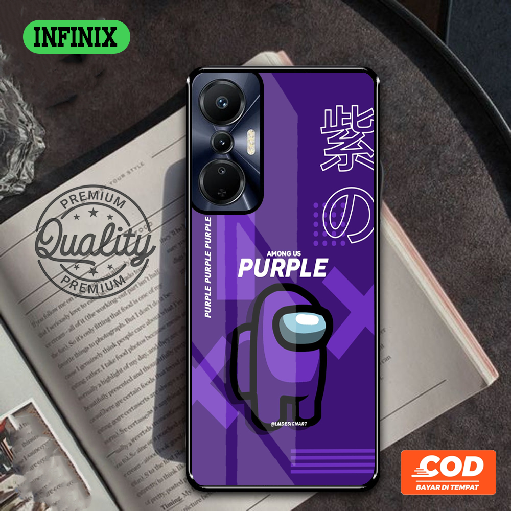[MOTIF AMONG-US2] Case Glossy 2D/Hardcase Untuk Semua Type HP INFINIX HOT 60 PRO+, GT 20 PRO, GT 30 