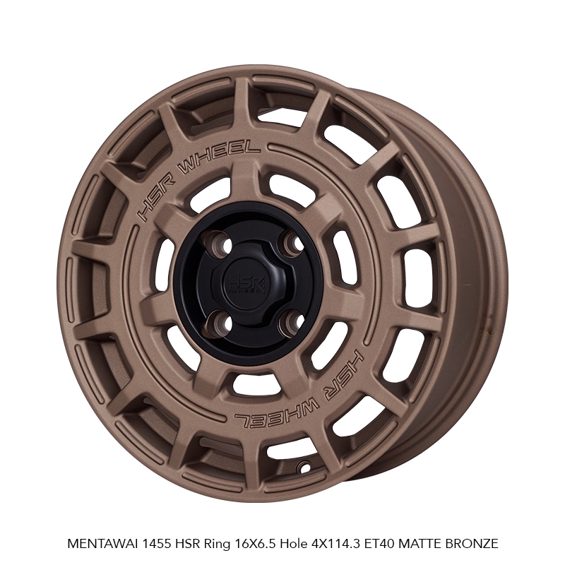 VELG MOBIL R16 HSR MENTAWAI 1455 HSR R16X65 H4X114,3 ET40 MBRZ 4 PCS VELG