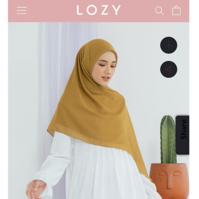 Lozy Hijab Mustard