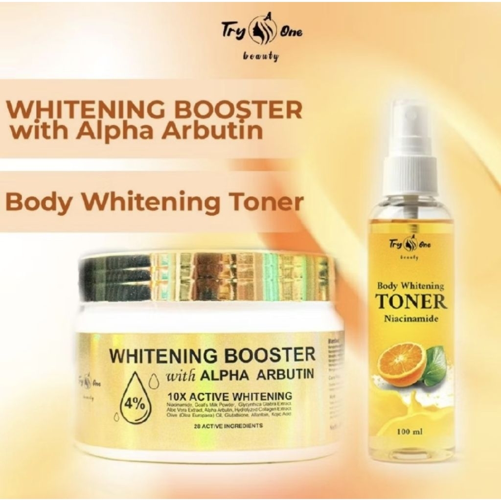 [ HB TRIYEN ] PAKET PEMULA HB HIGH DOSE BODY WHITENING LOTION + BODY WHITENING TONER BPOM