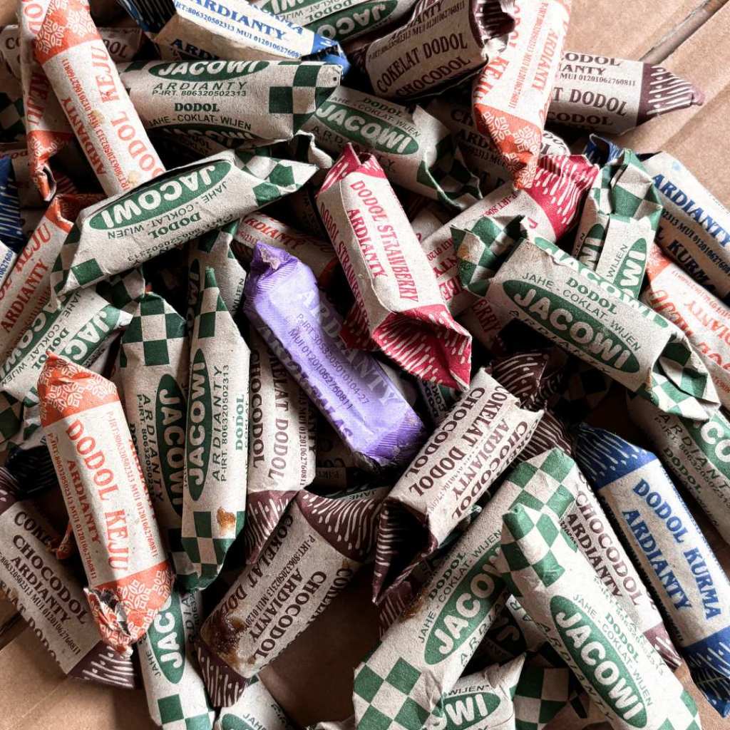 Dodol Garut Campur 1Kg - Manis Legit, Aneka Rasa, Halal
