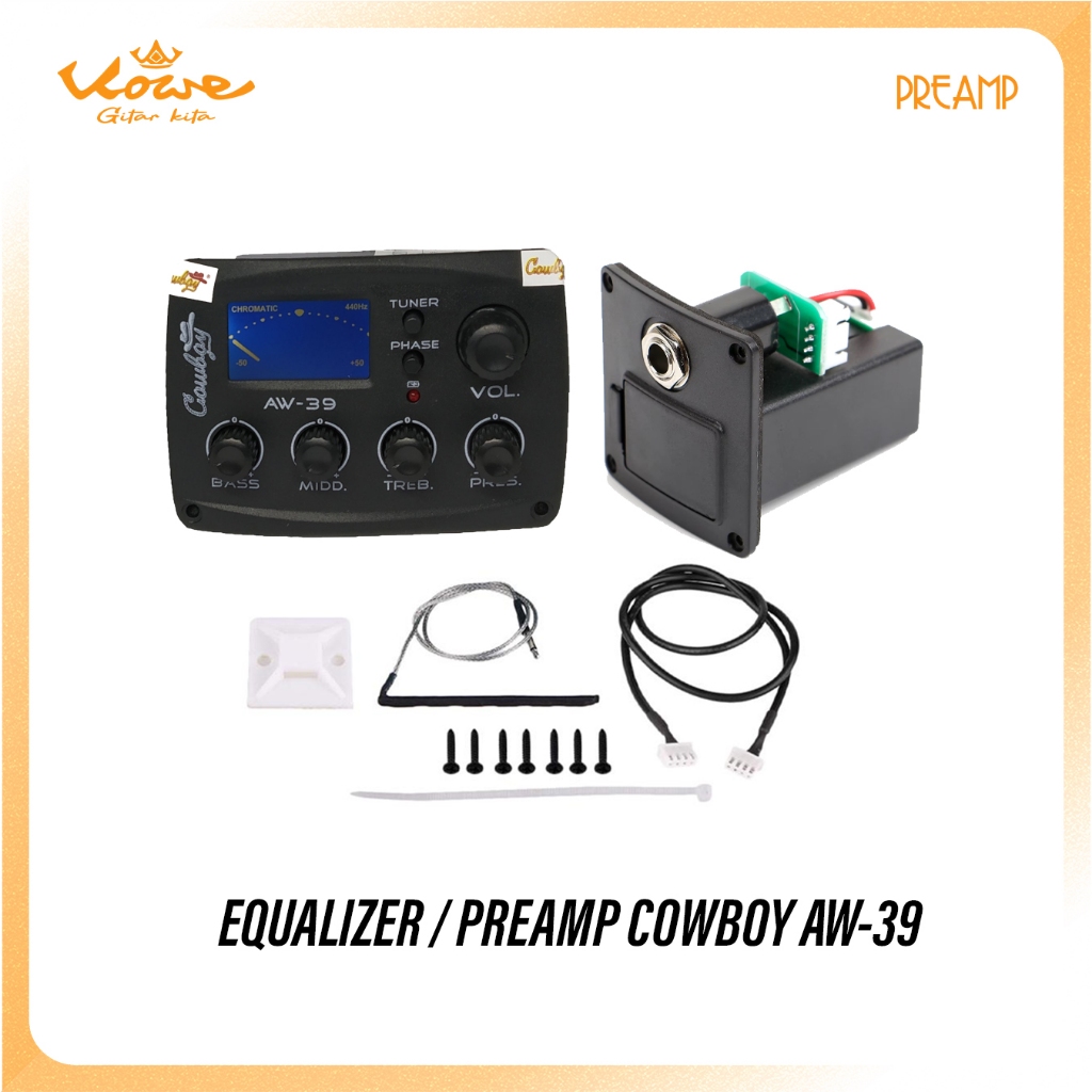 Preamp Equalizer Cowboy AW-39