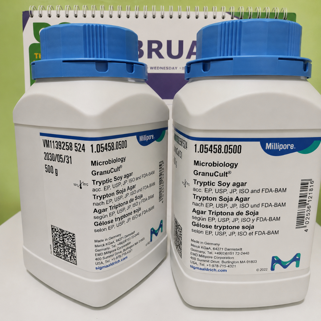 TRYPTIC SOY AGAR MERCK 500 GRAM 105458 | 1.05458.0500 TSA 500 GRAM TSA
