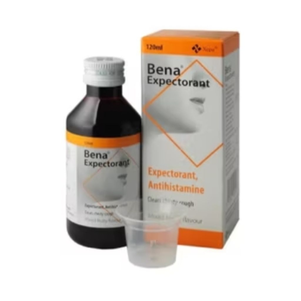 XEPA Bena Expectorant (120ml) obat Malaysia batuk pilek anak dan dewasa original Malaysia