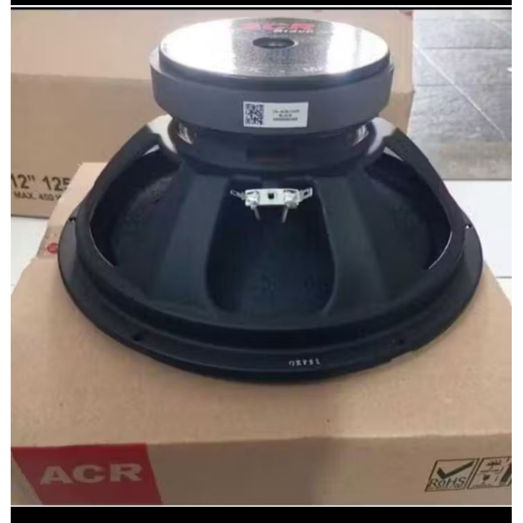 Speaker 12 inch Acr 12500 black