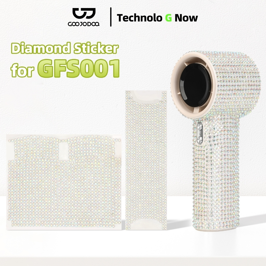 GOOJODOQ stickers case Lanyard High-speed kipas 1:1 Crystal sticker For GFS001/GFS006/GFS007/GFS009