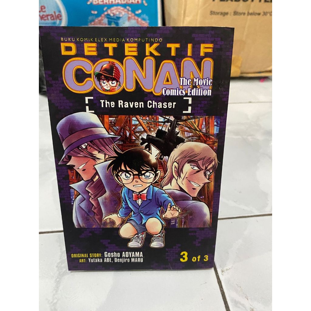 Komik Detektif conan the movie comics edition the raven chaser 3 of 3