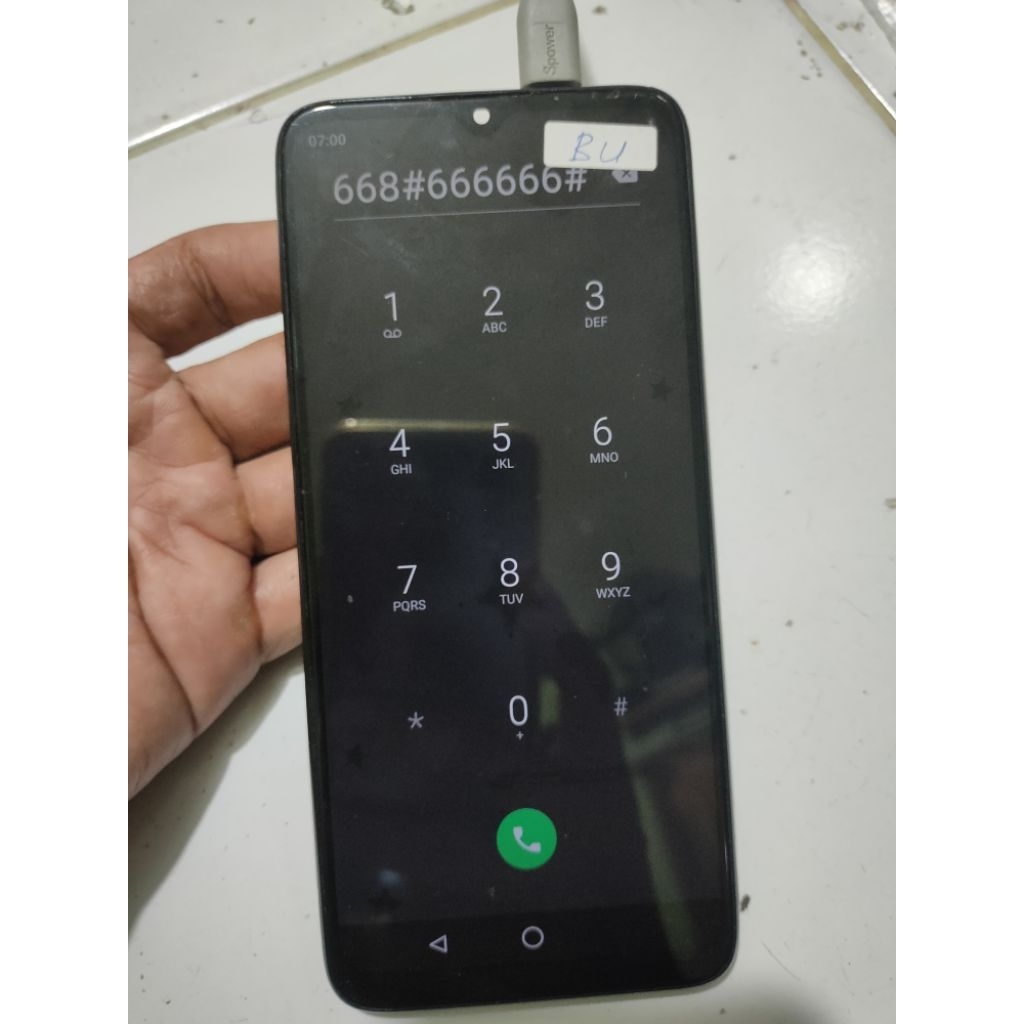 lcd frame fullset Advan g9 pro ori copotan