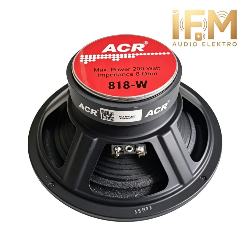 Speaker 8 Inch Woofer Acr 818 W Speaker Komponen Wofer Acr 818W