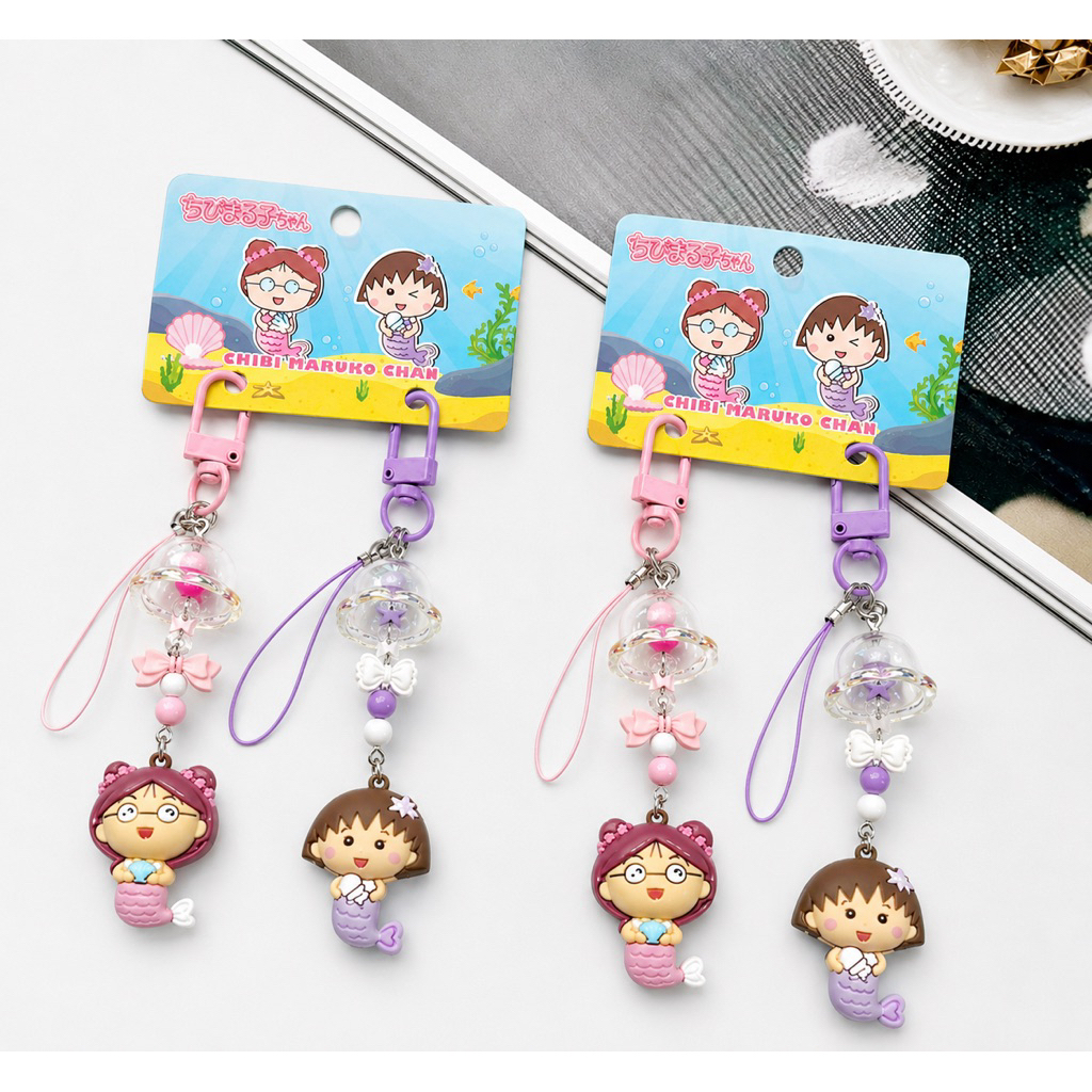 GANTUNGAN KUNCI / GANCI  KEYCHAIN CHIBI MARUKO CHAN