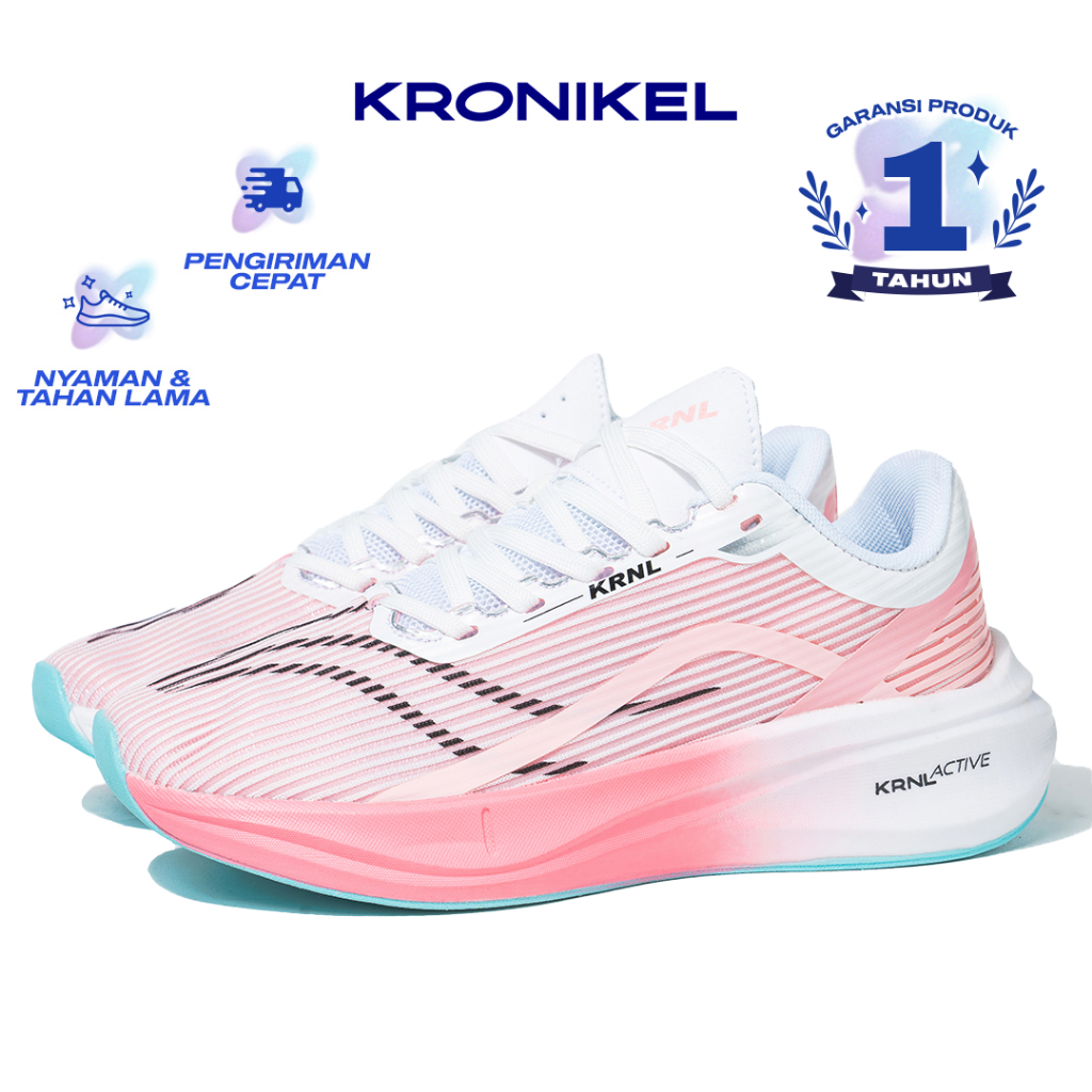 KRNL Active SUPERNOVA KRONIKEL Sepatu Running Olahraga Ringan dan Nyaman