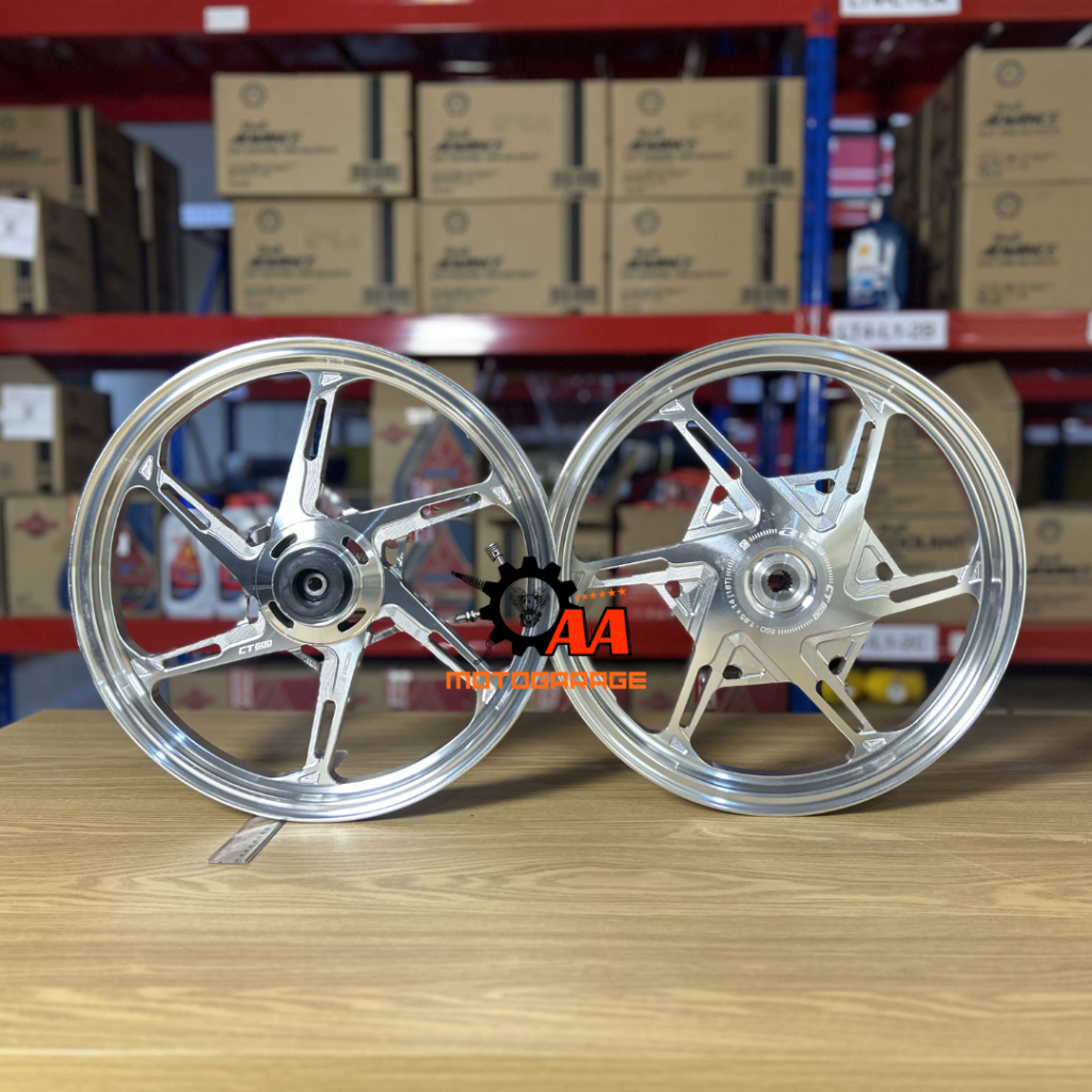 Velg RCB CT600 Mio Sporty / Mio Soul / Mio J RING 14 BLACK/SILVER