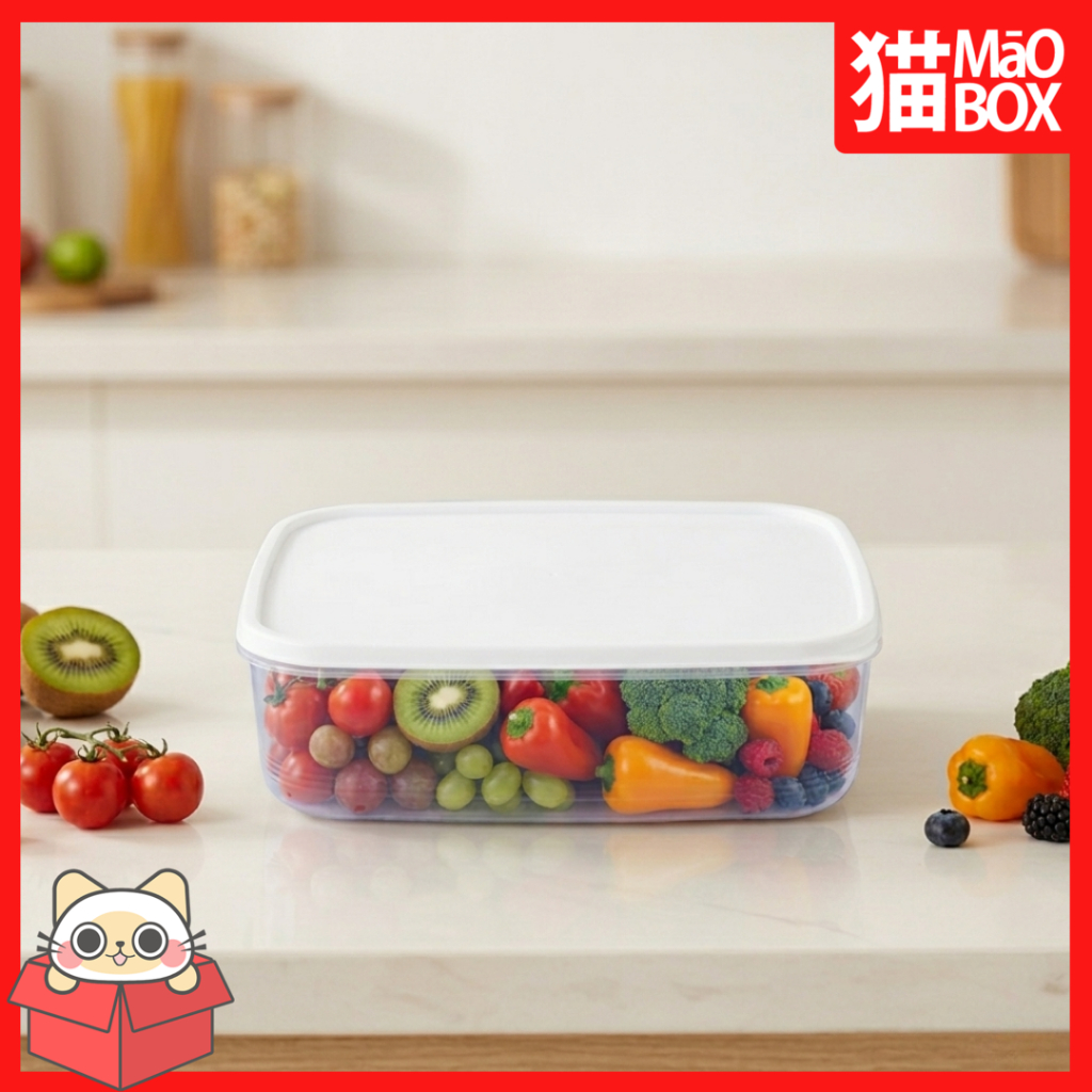 Kotak makan 2700 ml toples plastik lucky pack - MAOBOX