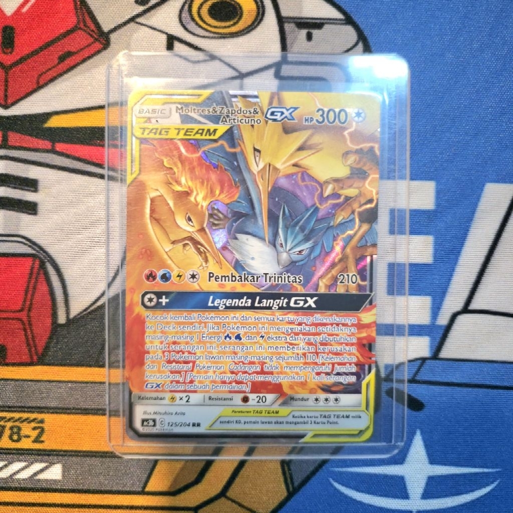 Moltres Zapdos & Articuno Gx RR TCG Indonesia