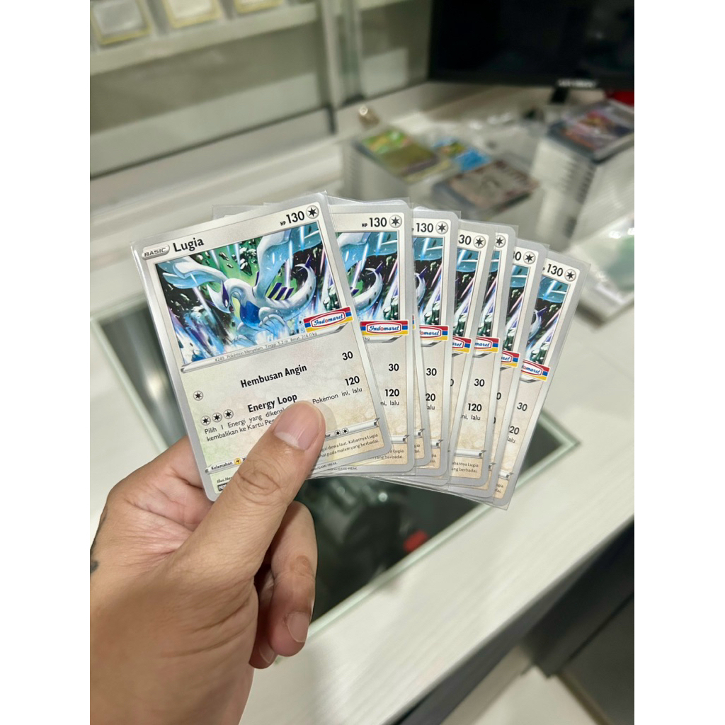 Lugia INDOMARET 1 kartu POKEMON tcg card set japan japanese/ english/ indonesia NON ( box sr hr sar 