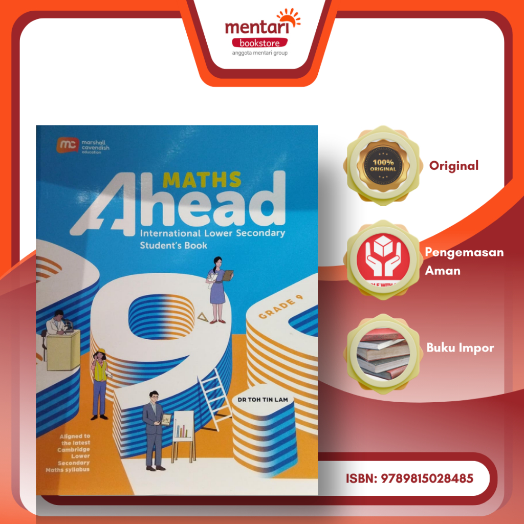 Mentari Bookstore - Maths Ahead International Lower Secondary | Marshall Cavendish