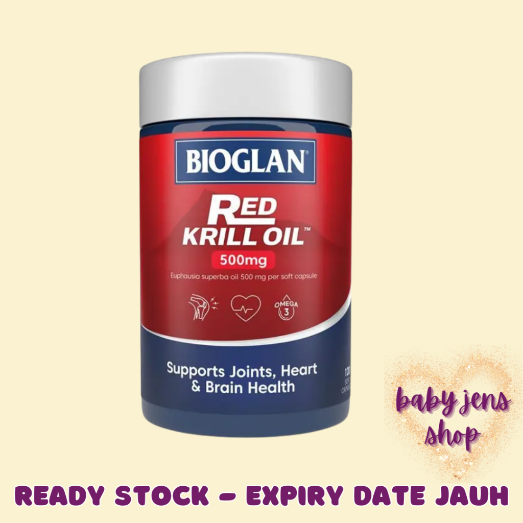 Bioglan Red Krill Oil 500 Mg 120 Tablets