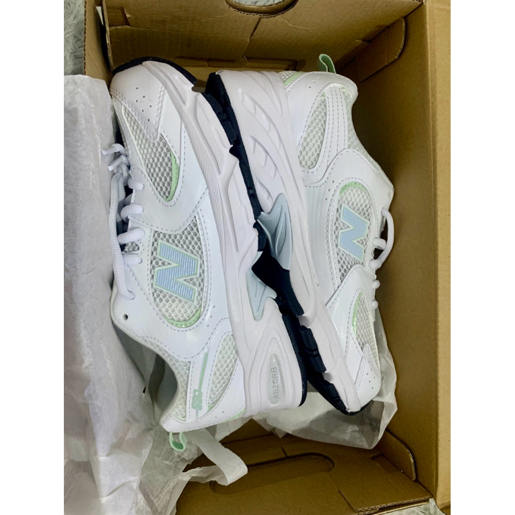 NB 530 white blue ukuran 36