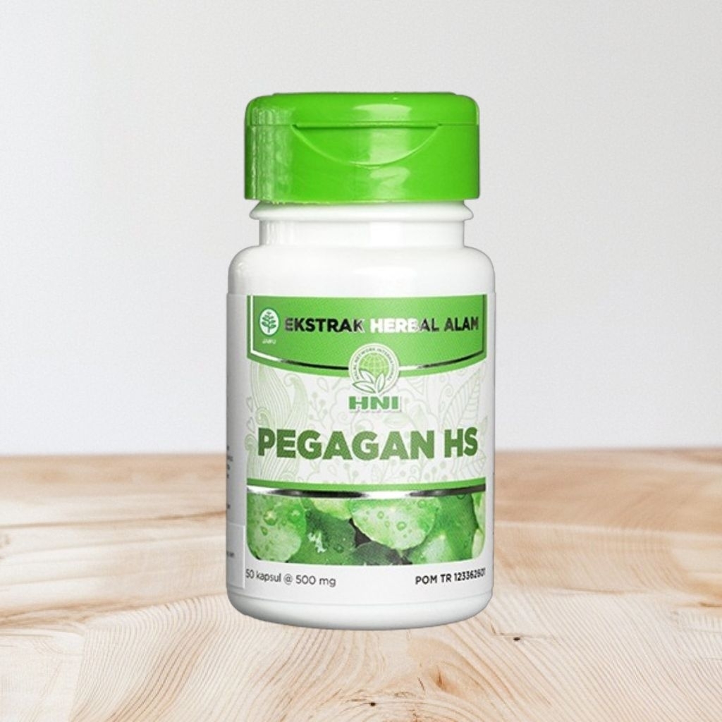 Pegagan HS HNI HPAI suplemen kapsul herbal alami 100% ekstrak herba pegagan (Centella asiatica). Pro