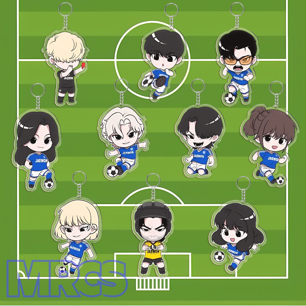 ganci manhwa lookism football version/gancilookism/ keychain lookism acrylic keychain lookism