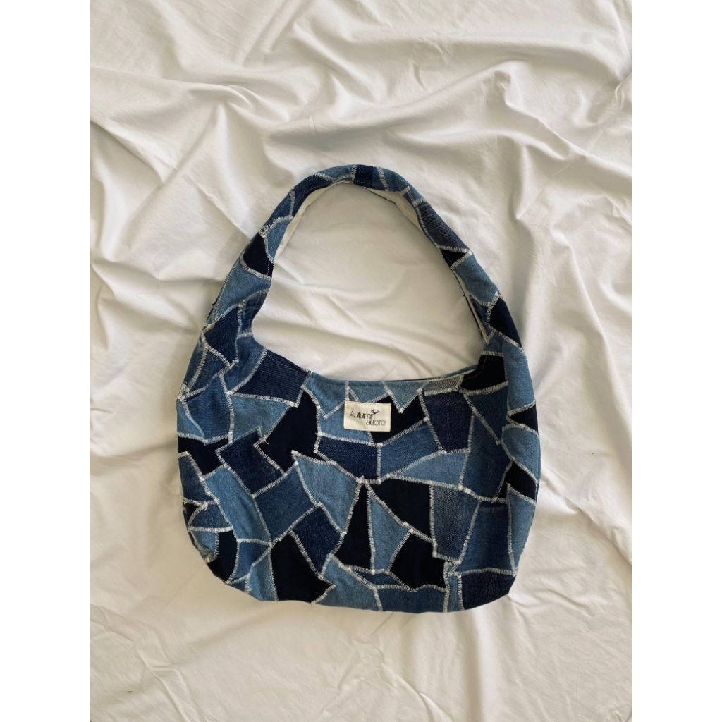 Hobo Patchwork Denim Bag