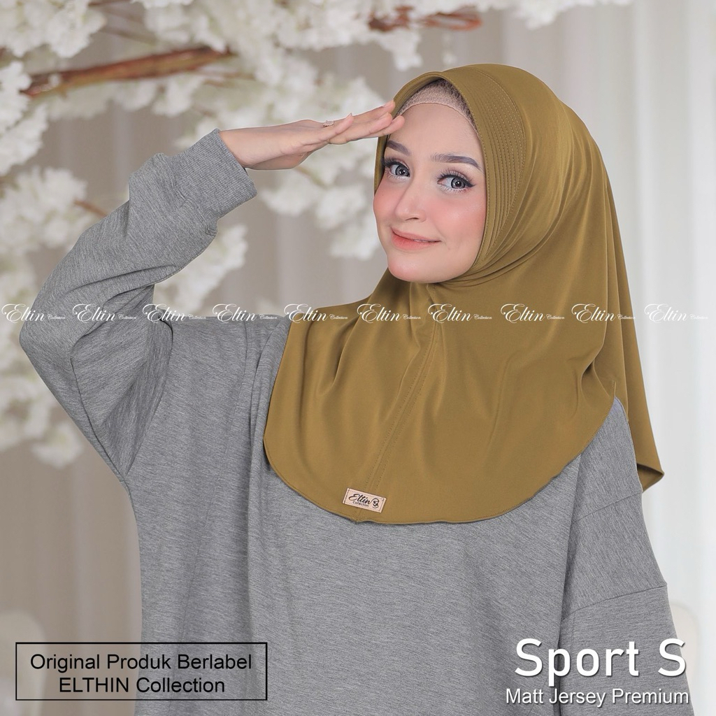 HIJAB SPORT UKURAN S BY ELTIN