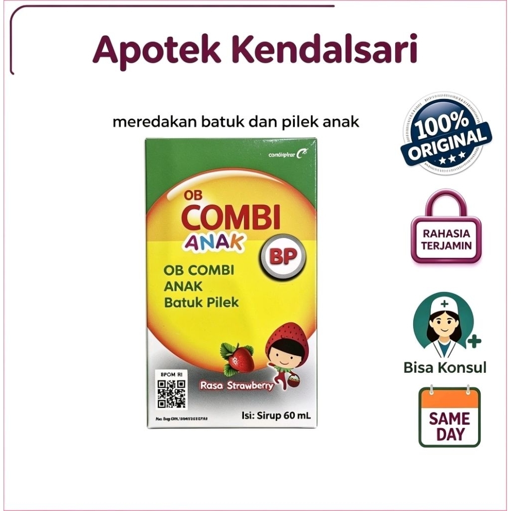 OB Combi Anak Bp Strawberry Sirup 60ml