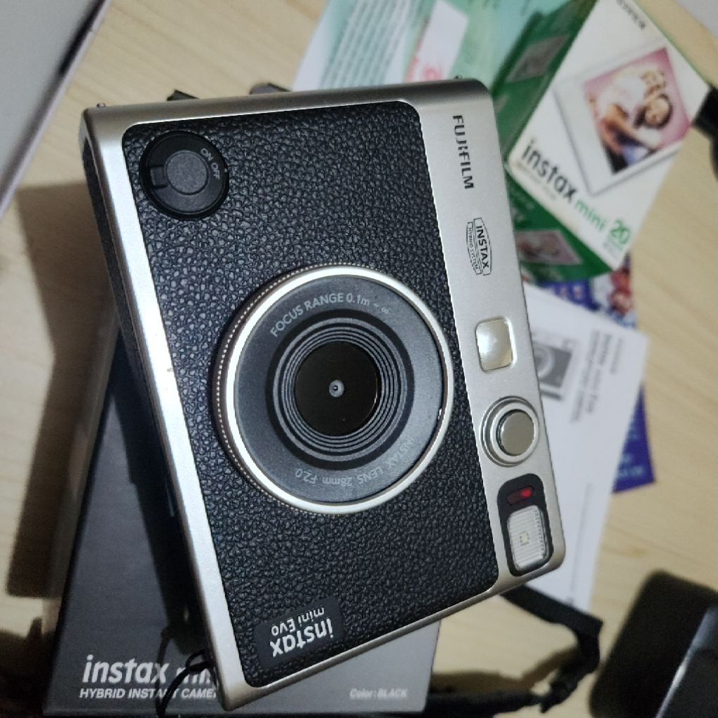 Fujifilm Instax Mini Evo Hybrid Instant Camera Preloved