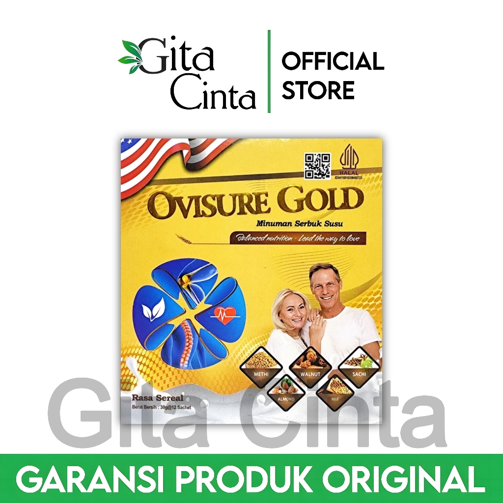 Ovisure Gold Susu Nyeri Otot Tulang Sendi Original Asli