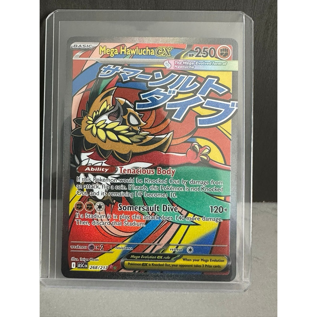 Mega Hawlucha - kartu pokemon mega hawlucha - kartu tcg pokemon