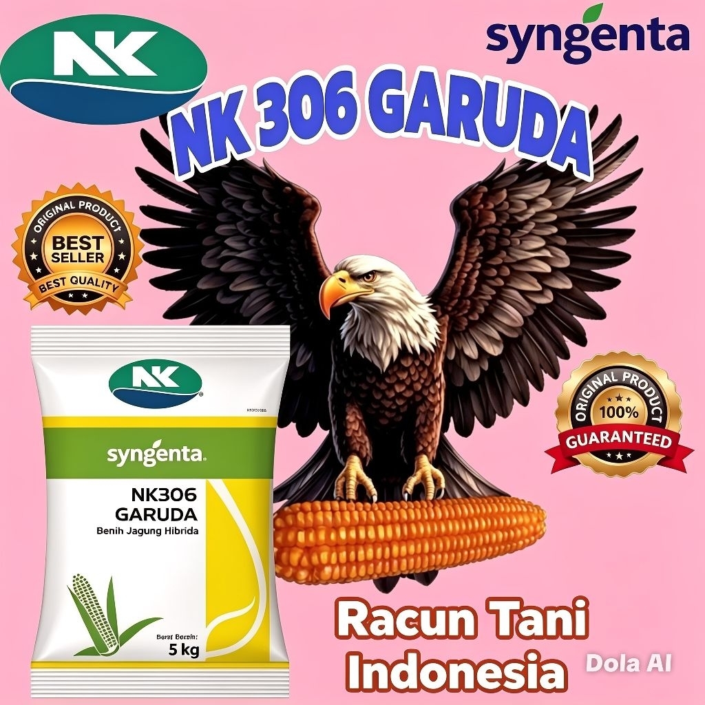 Benih jagung hibrida Unggul NK GARUDA (NK 306) kemasan 5kg Original