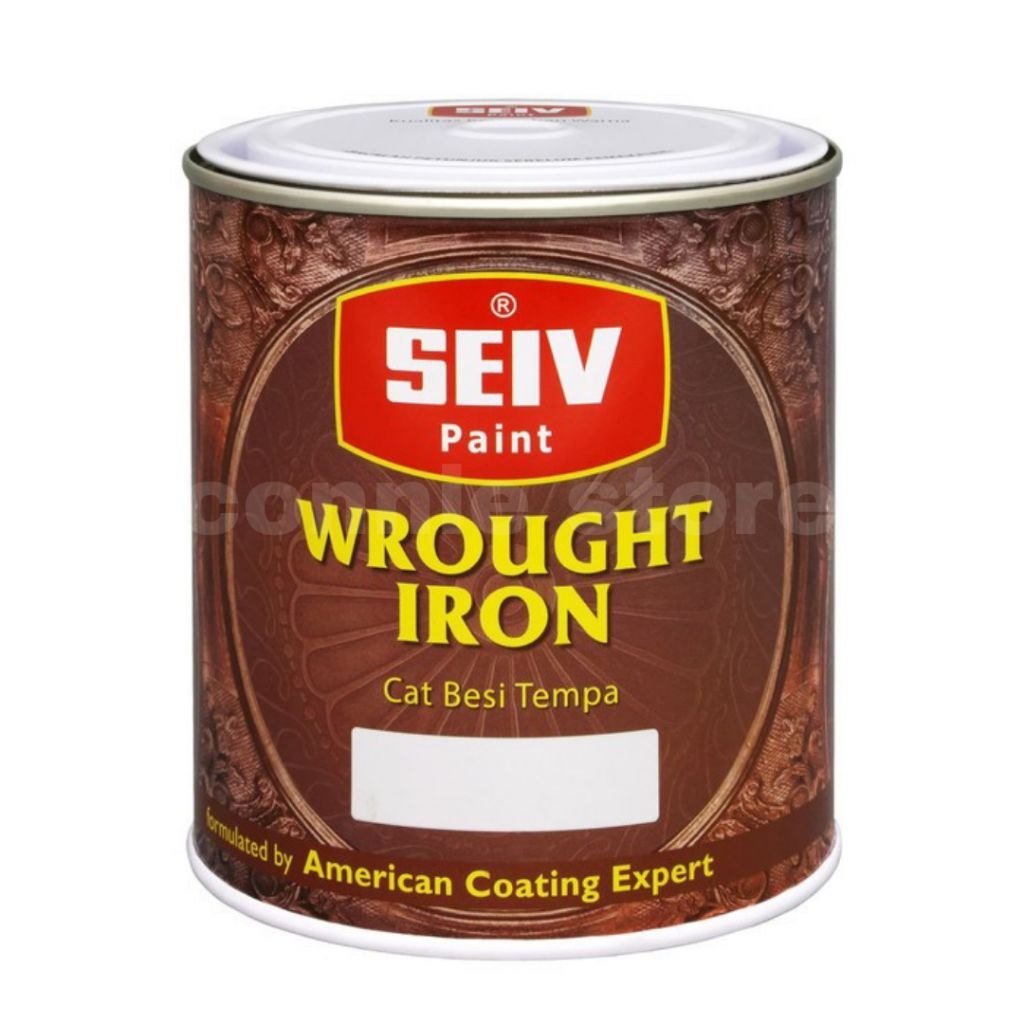 Cat Emas Besi Seiv 0009 BRILLIANT GOLD cat minyak seiv wrought iron cat besi tempa 1kg dan 1/4kg