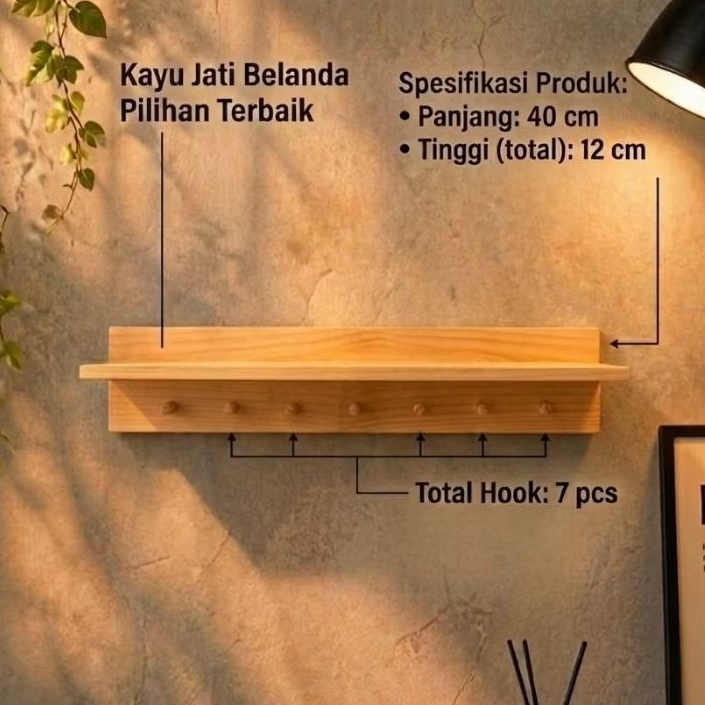 RAK DINDING TEMPAT KUNCI RAK DINDING TEMPAT VAS BUNGA RAK SERBAGUNA RAK DINDING TEMPEL RAK DINDING T