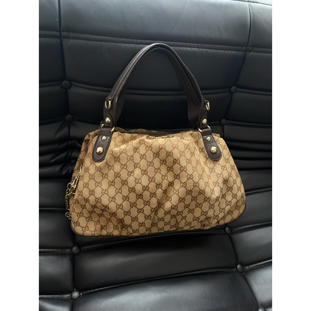 gucci vintage hobo bag