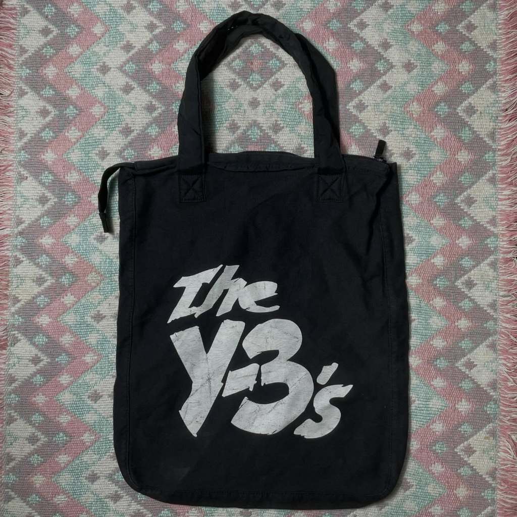 Tote Bag Y-3 4D1D45 X Yohji Yamamoto  original warna hitam