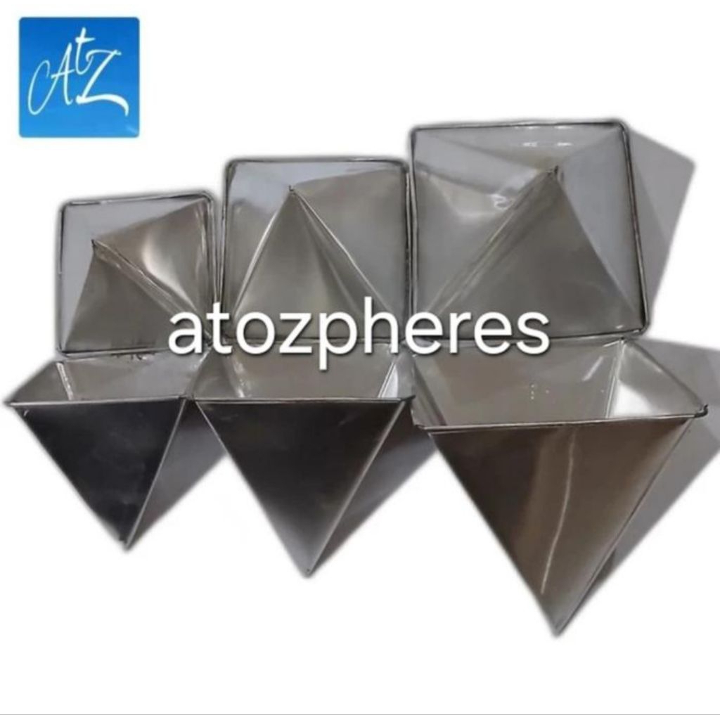 Alat cetakan pencetak pembungkus pembuat bakcang bacang segitiga segi tiga bahan aluminium mould mol